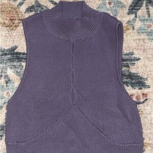 Kendall & Kylie Lavender Knit Top
